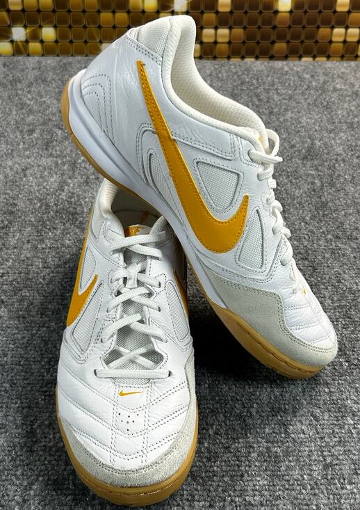 Nike Shoes - Nike Gato Indoor Soccer Shoes Women's Size 9.5 White University Gold Gum